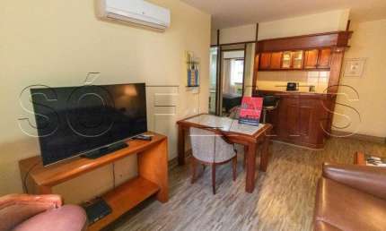 Flat La Residence Itaim disponível para venda com 39m² e 01 vaga de garagem