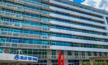 Flat Blue Tree Premium Verbo Divino disponível para venda com 30m² e 01 vaga de garagem
