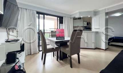 Higienópolis Classic, flat disponível para locação contendo 39m², 1 dormitório e 1 vaga de garagem.