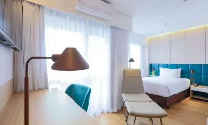 Flat com 1 quarto à venda na Alameda Santos, 85, Cerqueira César, São Paulo