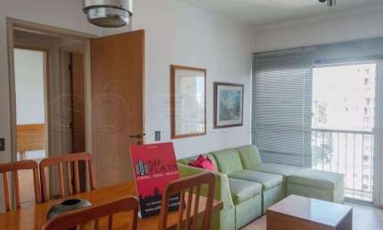 Flat Prive Cidade Jardim com 45m² contendo 01 dormitório e 01 vaga.