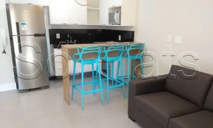 Apartamento com 36m², vaga de garagem e lavanderia coletiva. Studio Suzano.
