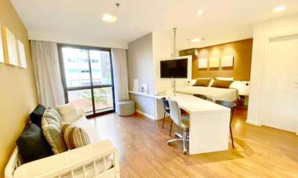 Flat Mercure SP Paraíso na Vila Mariana totalmente mobiliado disponível à venda.