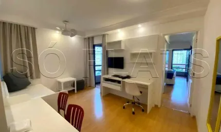 Flat na região central, próximo ao shopping Patio Higienópolis