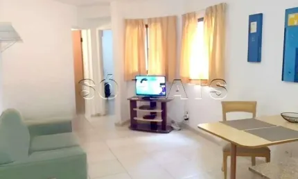 Flat com 1 quarto à venda na Rua Herculano de Freitas, 245, Cerqueira César, São Paulo