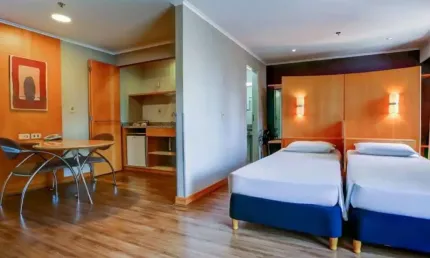 Flat Slaviero Essential São Paulo Ibirapuera disponível para venda com 35m² e 01 vaga de garagem