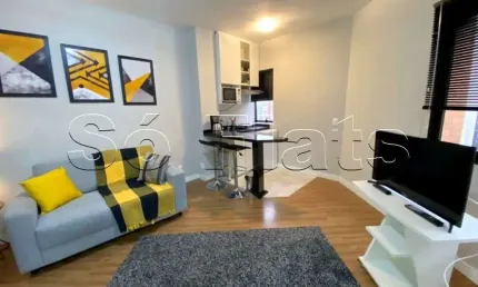 Hampton park - flat na alameda campinas para investir ou morar!