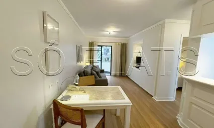Flat estilo residencie no Itaim, ótimo para morar ou investir