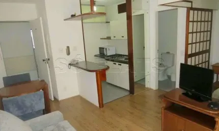 Flat com 1 quarto à venda na Alameda Jauaperi, 1083, Moema, São Paulo