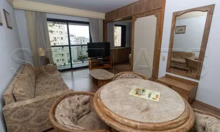 Flat com 1 quarto à venda na Alameda Jaú, 1607, Jardins, São Paulo