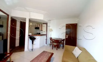 Flat Golden Tower 42m² 1 dormitório 1 vaga disponível para locação no Itaim Bibi.
