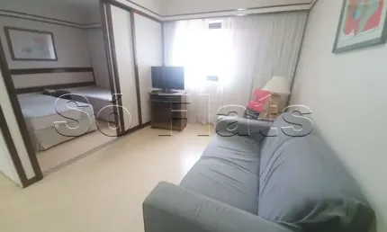 Flat com 1 quarto para alugar na Rua Guarará, 511, Jardim Paulista, São Paulo