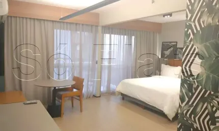Flat Grand Mercure Itaim disponível para venda com 35m², 01 dormitório e 01 vaga de garagem