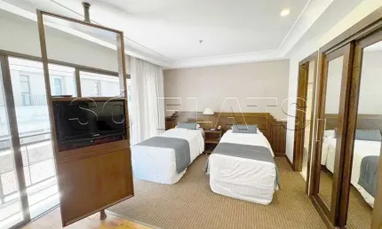 Flat para investimento no pool, indisponível para moradia.