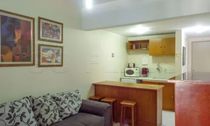 FLAT NA VILA MARIANA - WALDORF TOTALMENTE MOBILIADO E COM SERVIÇOS.
