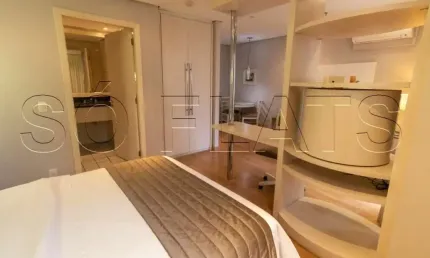 Flat com 1 quarto à venda na Rua Barata Ribeiro, 205, Centro, São Paulo