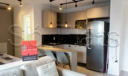 Conforto no Studio Suzano com 36m² garagem e lavanderia coletiva.