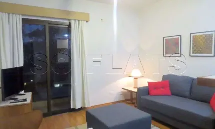 Paulistânia, flat estilo residencie para locação nos jardins próximo ao parque do trianon.