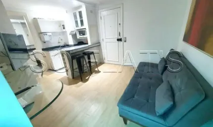 Apartamento no jardim paulista mobiliado com lavanderia e vaga de garagem próx da av. paulista.
