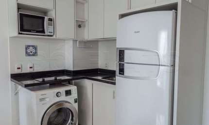 Studio com 1x dormitório na CHácara Santo Ant^nio totalmente reformado e mobiliado finamente.