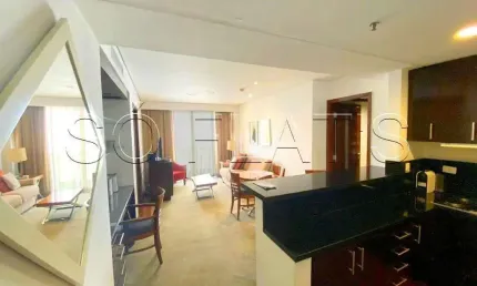 Flat George V Itaim, disponível para venda com 80m², 2 dormitórios e 2 vagas