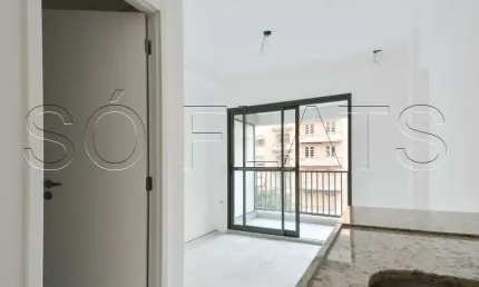 Studio Downtown na Praça da República com 28m² disponível para venda