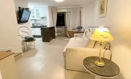 Apto disponível para locação, todo reformado, na Jardins, com cozinha completa e 1 dormitório..