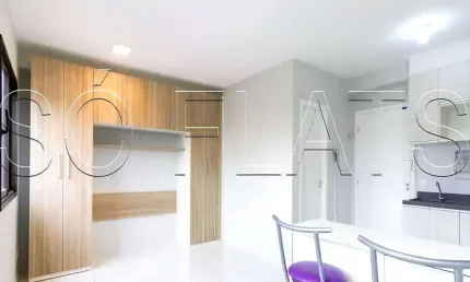 Residencial Be Live Tatuapé. Apartamento à venda com 26m², 1 quarto, 1 vaga
