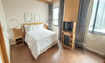 Flat no Tryp Tatuapé disponível para locação com 30m², 01 dorm e 01 vaga de garagem.