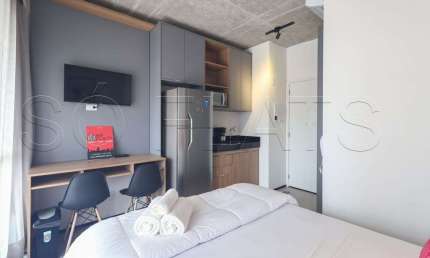 Studio On Augusta, apartamento com 23m² e 1 dormitório