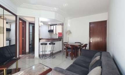Flat Golden Tower disponível para locação com 40m², 01 dormitório e 01 vaga de garagem.