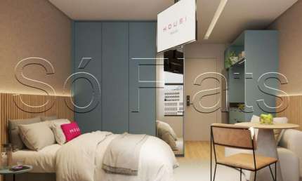 Studio Housi Paulista, apto disponível para venda com 20m², 1 dormitório e 1 vaga