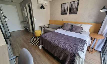 Residencial Voxx Vila Nova, flat disponível para locação com 24m² e 01 dormitório