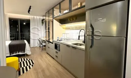 Residencial Voxx Vila Nova, apto disponível para locação com 24m² e 01 dormitório