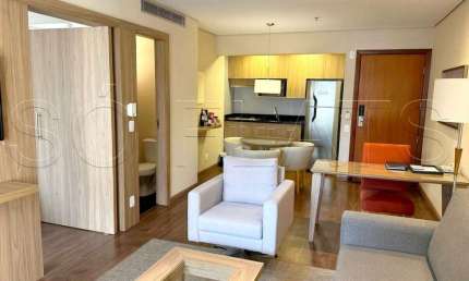 Flat George V Casa Branca disponível para venda com 60m², 01 dorm e 01 vaga de garagem