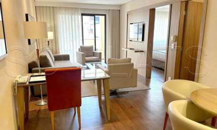 Flat George V Casa Branca disponível para venda com 60m², 01 dorm e 01 vaga de garagem