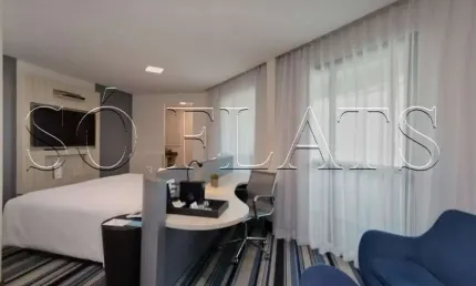 Flat Radisson Oscar Freire disponível para venda com 32m² e 01 vaga de garagem