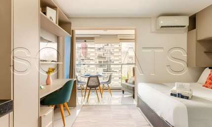 VN Quatá, apartamento no modelo Studio disponível para venda com 28m², 1 dormitório e 1 vaga