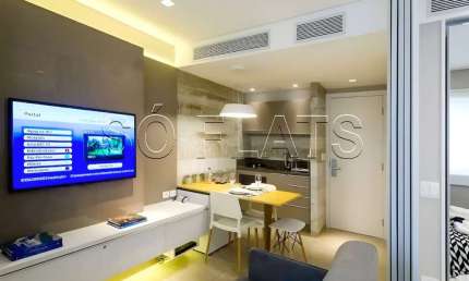 Flat Le Premier disponível para venda com 29m², 1 dormitório e 1 vaga de garagem