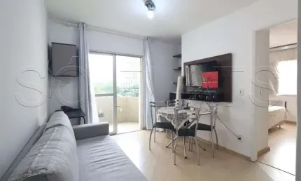 Flat disponível para locação próx da av. paulista, brig luis antonio e principais vias de acesso.