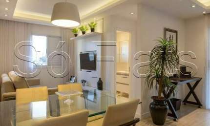 Home Flex Pacaembu, Apartamento à venda com 60m², 1 quarto e 1 vaga