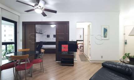 Flat no Paradise Garden com 60m², 2 dormitórios e 2 vagas no Paraiso para locação.