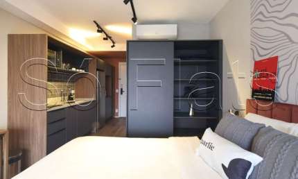Studio Cyrela For You Moema flat disponível para venda com 29,9m² e 1 dormitório.