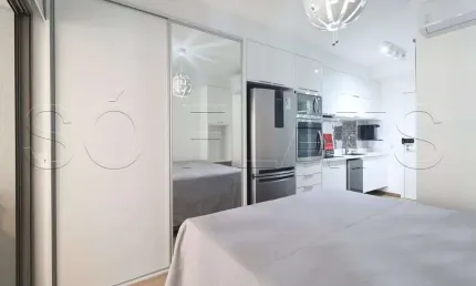 Residencial Air Brooklin, apto disponível para locação contendo 34m² e 1 dormitório.