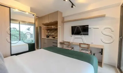 Studio Cyrela For You Moema flat disponível para venda com 32m² e 1 dormitório.