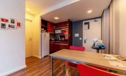 Flat Adagio Moema disponível para venda com 37m²e 01 vaga de garagem