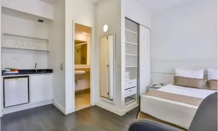 Flat com 1 quarto à venda na Alameda Lorena, 360, Jardins, São Paulo