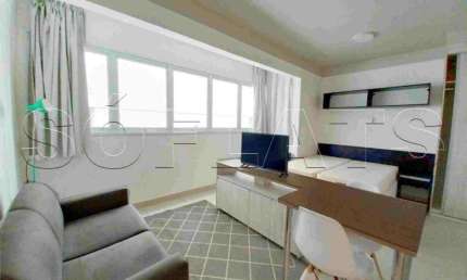 Flat Atrium Augusta 24m² 1 dormitório 1 vaga para locação nos Jardins.