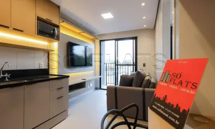 Studio vibe vila olímpia, apartamento com 26m² e 1 dormitório