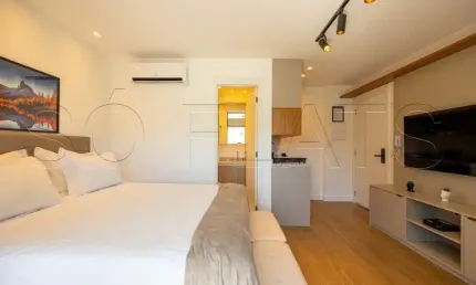 Residencial DSG Itaim disponível para locação com 29m², 1 dormitório ao lado da Av. Santo Amaro.